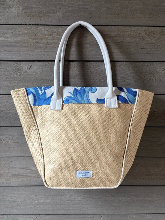 Dolce & Gabbana Handbags - Dolce & Gabbana Straw Tote